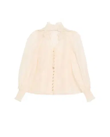 Zimmermann Rebellion Collared Blouse | Thumbnail 1