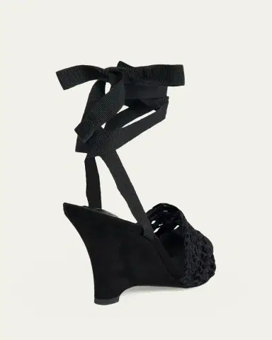 Jacquemus 80mm Les Espadrilles Ankle-Tie Wedge Mules | Thumbnail 7 Jacquemus 80mm Les Espadrilles Ankle-Tie Wedge Mules | Thumbnail 7