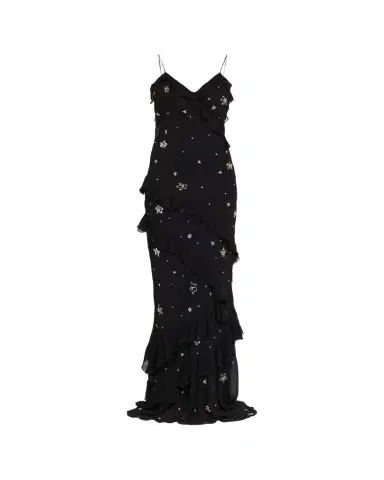 LoveShackFancy Rialto Embellished Maxi Dress | Thumbnail 1