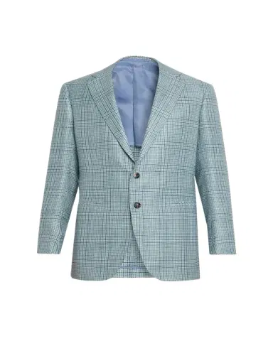 Cesare Attolini Men's Plaid Cashmere-Blend Sport Jacket | Thumbnail 1 Cesare Attolini Men's Plaid Cashmere-Blend Sport Jacket | Thumbnail 1