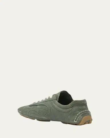 Prada Montecarlo Re-Edition 2005 Suede Sneakers | Thumbnail 2 Prada Montecarlo Re-Edition 2005 Suede Sneakers | Thumbnail 2