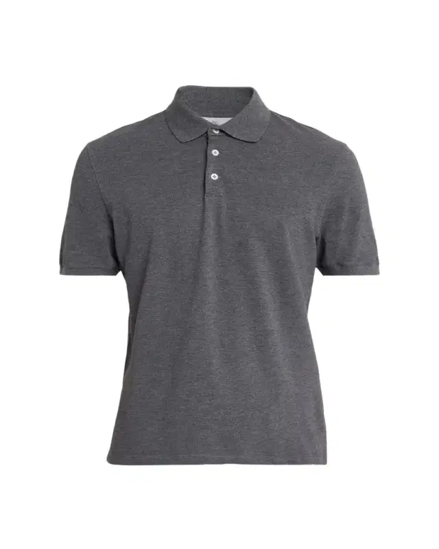 Brunello Cucinelli en's Cotton Classic Fit Polo Shirt