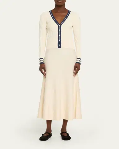 3.1 Phillip Lim Textured Rib V-Neck Cardigan | Thumbnail 2 3.1 Phillip Lim Textured Rib V-Neck Cardigan | Thumbnail 2