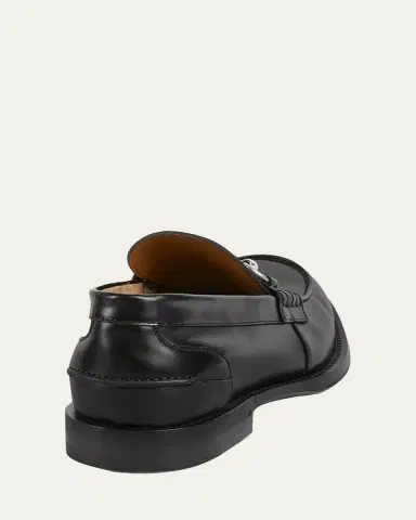 Gucci Men's Dromos Leather Horsebit Loafers | Thumbnail 2 Gucci Men's Dromos Leather Horsebit Loafers | Thumbnail 2