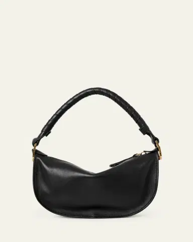 Chloé Marcie Mini Saddle Shoulder Bag in Leather | Thumbnail 2 Chloé Marcie Mini Saddle Shoulder Bag in Leather | Thumbnail 2