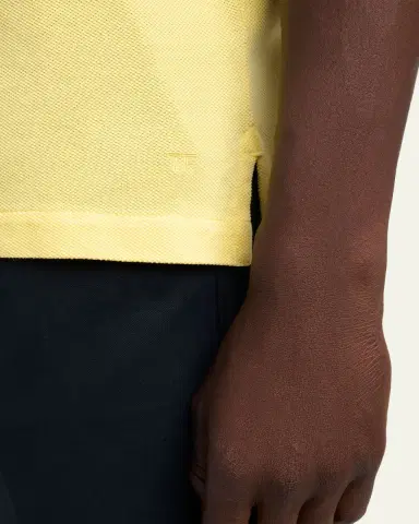 Tom Ford Men's Lyocell Pique Polo Shirt | Thumbnail 5 Tom Ford Men's Lyocell Pique Polo Shirt | Thumbnail 5