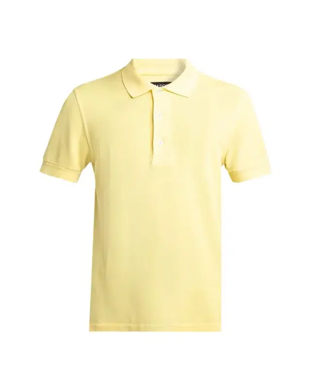 TOM FORD Men's Lyocell Pique Polo Shirt
