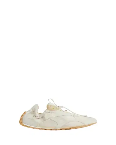 Bottega Veneta Orbit Suede Mesh Low-Top Sneakers | Thumbnail 1