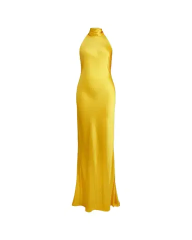 Ralph Lauren Collection Chilton Stretch Satin Evening Dress | Thumbnail 1 Ralph Lauren Collection Chilton Stretch Satin Evening Dress | Thumbnail 1