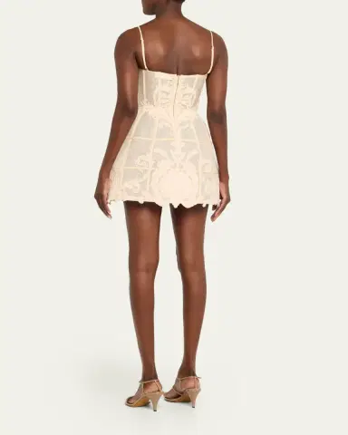 Zimmermann Rebellion Filigree Mini Dress | Thumbnail 3 Zimmermann Rebellion Filigree Mini Dress | Thumbnail 3