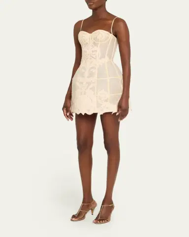 Zimmermann Rebellion Filigree Mini Dress | Thumbnail 4 Zimmermann Rebellion Filigree Mini Dress | Thumbnail 4
