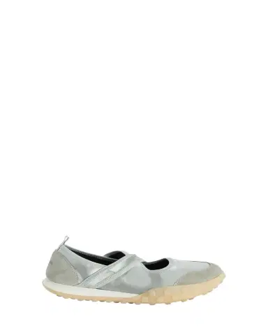 Jil Sander Moon Satin and Suede Sneaker Ballerina Flats | Thumbnail 1 Jil Sander Moon Satin and Suede Sneaker Ballerina Flats | Thumbnail 1