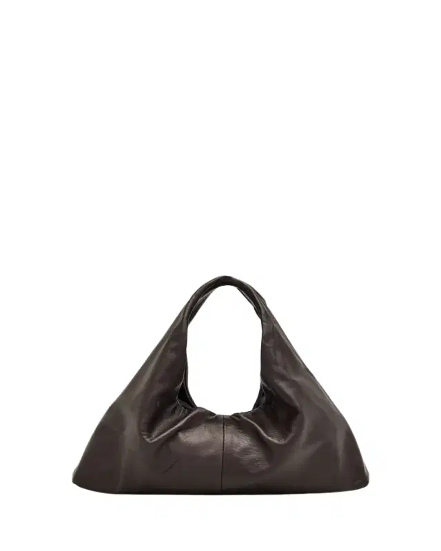 Kassl Anchor Small Lambskin Leather Shoulder Bag