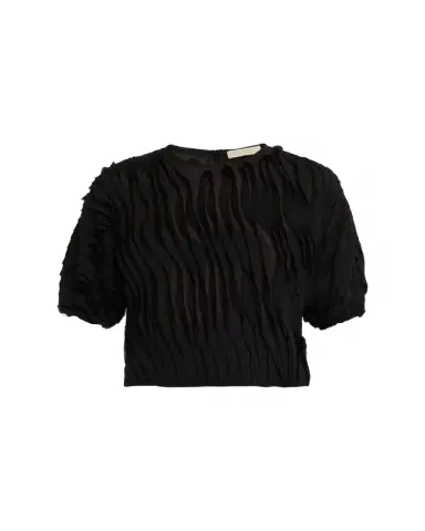 Ulla Johnson Vayda Semi-Sheer Ruffle Top | Thumbnail 1 Ulla Johnson Vayda Semi-Sheer Ruffle Top | Thumbnail 1