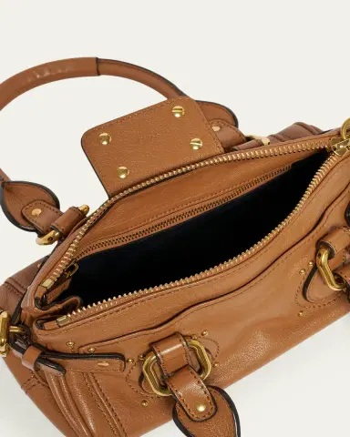 Chloé Small Paddington Padlock Shoulder Bag in Leather | Thumbnail 4 Chloé Small Paddington Padlock Shoulder Bag in Leather | Thumbnail 4