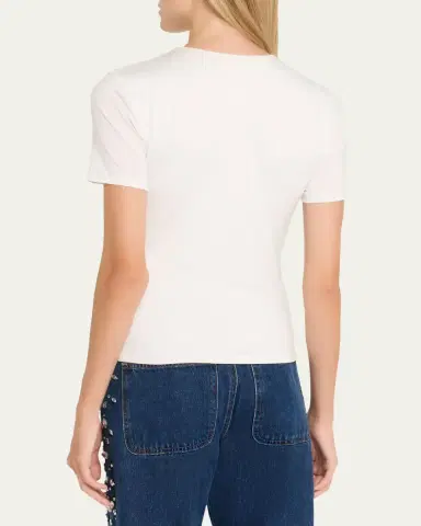Veronica Beard Benedict Crewneck T-Shirt | Thumbnail 3