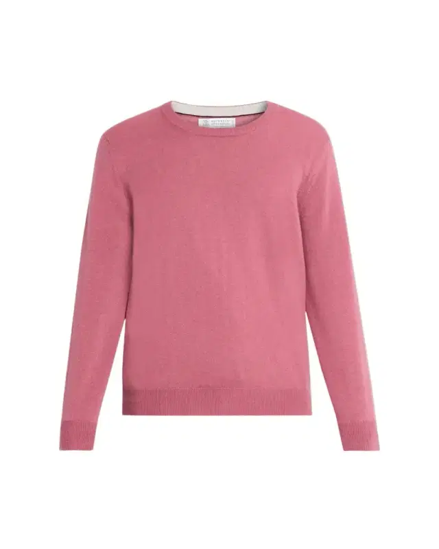 Brunello Cucinelli Men's Cashmere Knit Crewneck Sweater