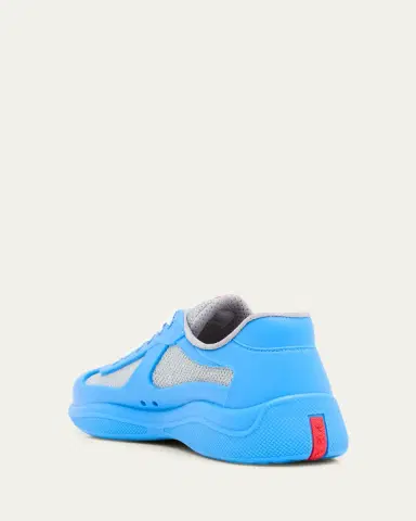 Prada Men's Americas Cup Rubber Trainer Sneakers | Thumbnail 6 Prada Men's Americas Cup Rubber Trainer Sneakers | Thumbnail 6