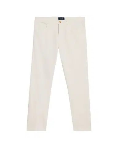 Cesare Attolini Men's Cotton Bull Slim Straight-Leg Five-Pocket Pants | Thumbnail 1 Cesare Attolini Men's Cotton Bull Slim Straight-Leg Five-Pocket Pants | Thumbnail 1