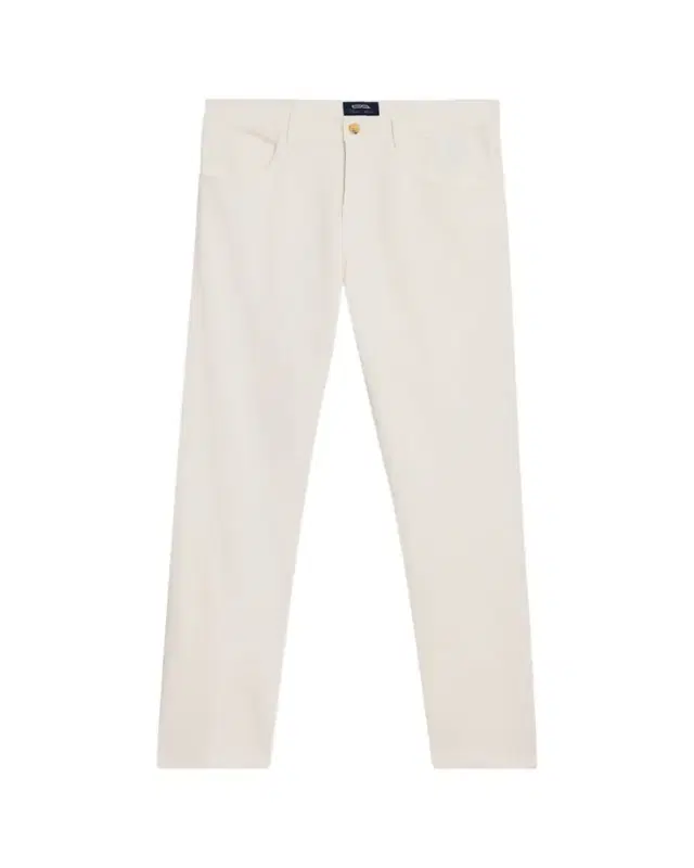 Men's Cotton Bull Slim Straight-Leg Five-Pocket Pants