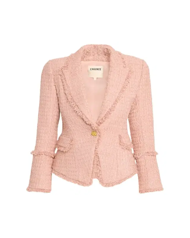 Kaisley Waffle Tweed Blazer