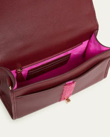 Gabriela Hearst Leonora Small Embroidered Leather Top-Handle Bag | Thumbnail 4