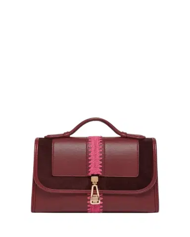 Gabriela Hearst Leonora Small Embroidered Leather Top-Handle Bag | Thumbnail 1
