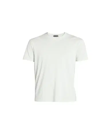 Tom Ford Men's Lyocell-Cotton Crewneck T-Shirt | Thumbnail 1