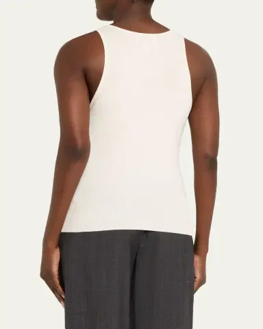 TWP Harbor Cotton-Silk Tank Top | Thumbnail 3