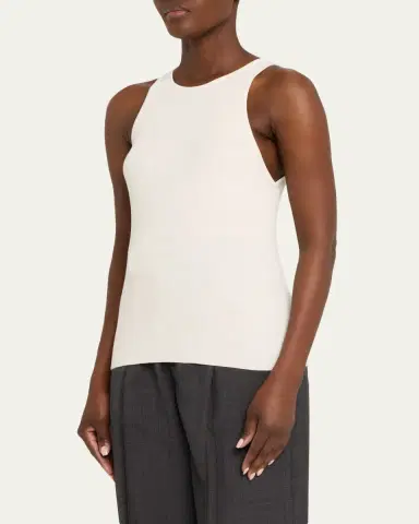 TWP Harbor Cotton-Silk Tank Top | Thumbnail 4