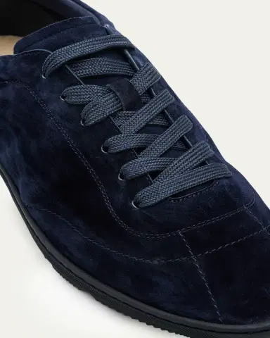 Brunello Cucinelli Men's Unlined Suede Low-Top Sneakers | Thumbnail 3 Brunello Cucinelli Men's Unlined Suede Low-Top Sneakers | Thumbnail 3