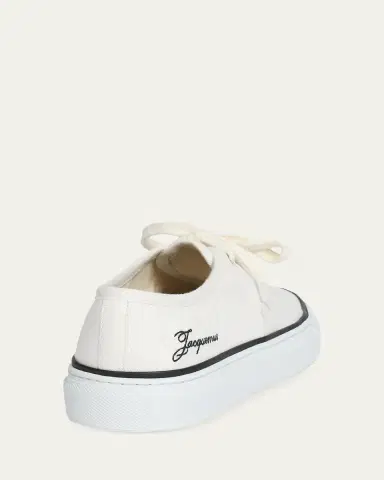 Jacquemus Les Fefe Canvas Low-Top Boat Sneakers | Thumbnail 2