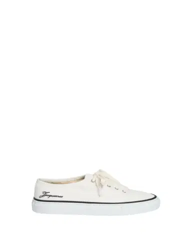 Jacquemus Les Fefe Canvas Low-Top Boat Sneakers | Thumbnail 1