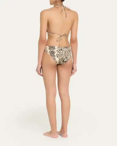 Ulla Johnson Maya Floral String Bikini Top | Thumbnail 3