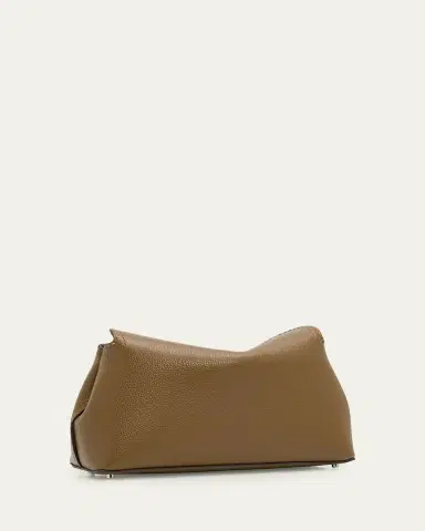 Toteme T-Lock Soft Textured Palmellato Leather Clutch | Thumbnail 3 Toteme T-Lock Soft Textured Palmellato Leather Clutch | Thumbnail 3