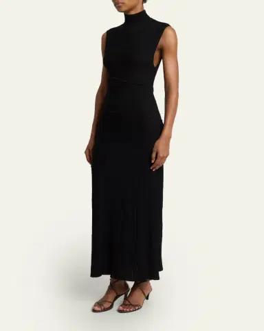 Proenza Schouler Federica Micropleated Knit Dress | Thumbnail 4 Proenza Schouler Federica Micropleated Knit Dress | Thumbnail 4
