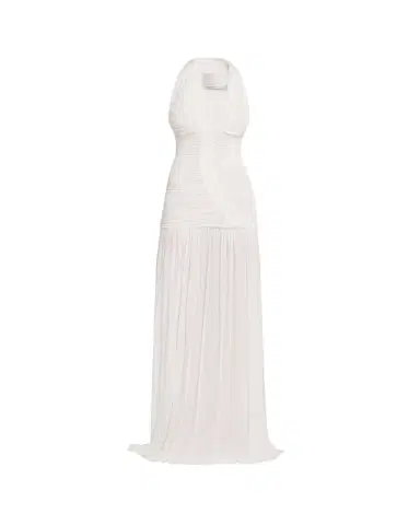 Christopher Esber Orion Plunging Ruched Drop-Waist Gown | Thumbnail 1 Christopher Esber Orion Plunging Ruched Drop-Waist Gown | Thumbnail 1