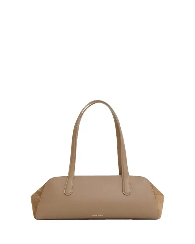 Mansur Gavriel Helios Leather & Suede East-West Shoulder Bag