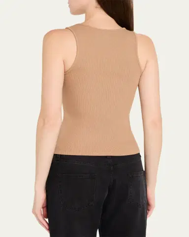 L'AGENCE Adira Scoop-Neck Tank Top | Thumbnail 15