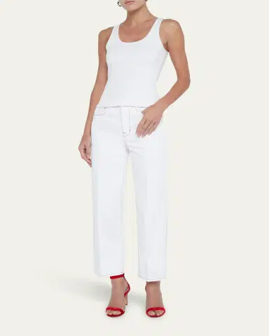 L'AGENCE Adira Scoop-Neck Tank Top | Thumbnail 6