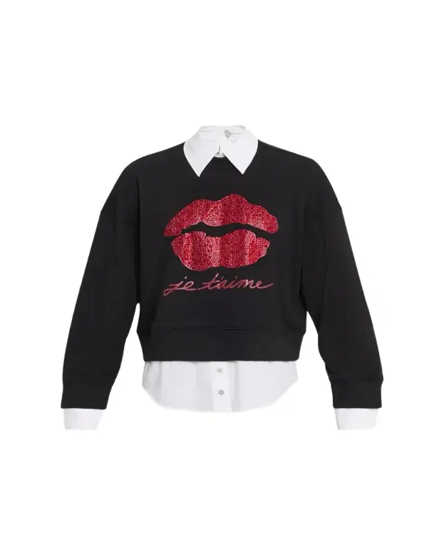 Je'Taime Justina Combo Pullover
