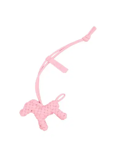 Bottega Veneta Intreccio Nappa Leather Dog Charm | Thumbnail 1 Bottega Veneta Intreccio Nappa Leather Dog Charm | Thumbnail 1