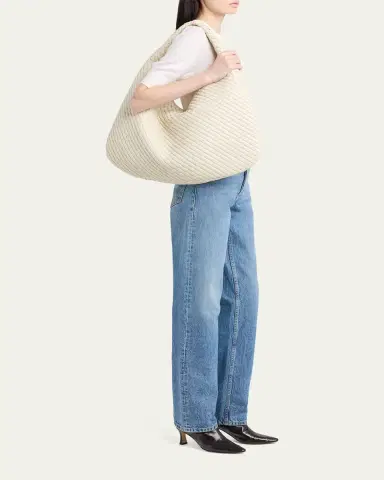 Bottega Veneta Veneta Maxi Leather Hobo Bag | Thumbnail 5 Bottega Veneta Veneta Maxi Leather Hobo Bag | Thumbnail 5