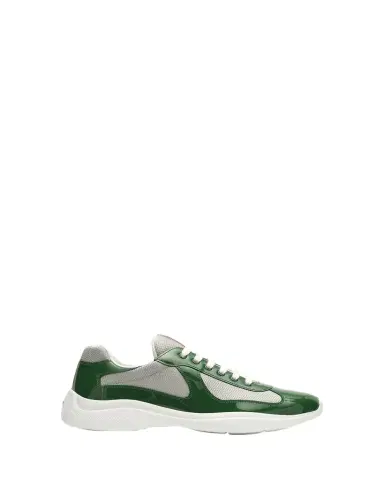 Prada Men's America's Cup Patent Leather Sneakers | Thumbnail 1 Prada Men's America's Cup Patent Leather Sneakers | Thumbnail 1