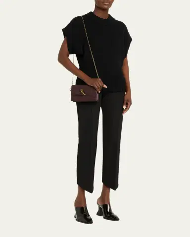 Bottega Veneta Andiamo Leather Chain Pouch Bag | Thumbnail 5 Bottega Veneta Andiamo Leather Chain Pouch Bag | Thumbnail 5