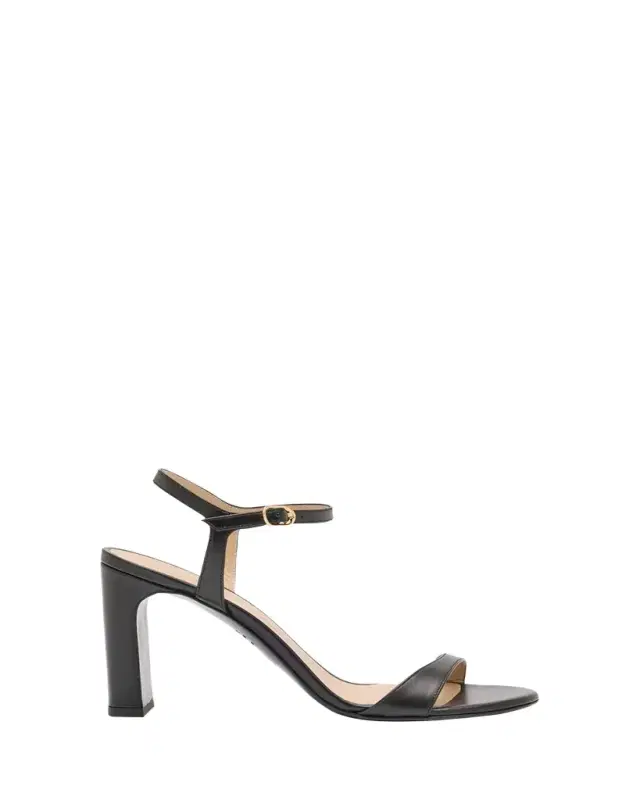 Stuart Weitzman Babette Leather Ankle-Strap Sandals