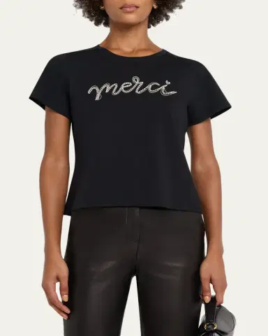 Cinq à Sept The Merci Chain Tee | Thumbnail 4