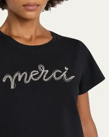 Cinq à Sept The Merci Chain Tee | Thumbnail 5
