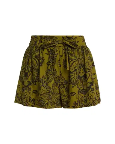 Ulla Johnson Rowan Belted Cotton Shorts | Thumbnail 1 Ulla Johnson Rowan Belted Cotton Shorts | Thumbnail 1