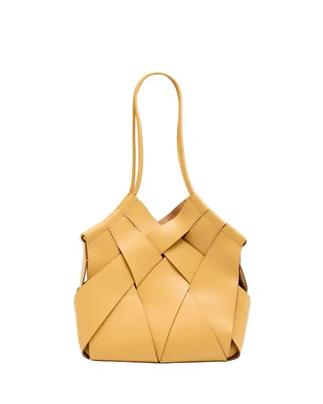 Ulla Johnson Charlotte Woven Leather Shoulder Bag